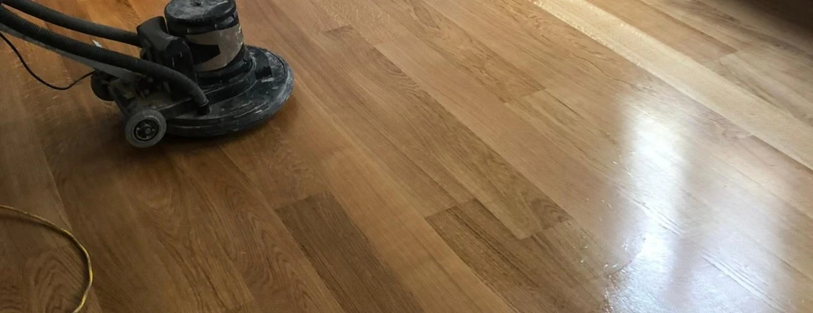 Aanbrengen Woca Masterolie Naturel op Eiken Parket-2