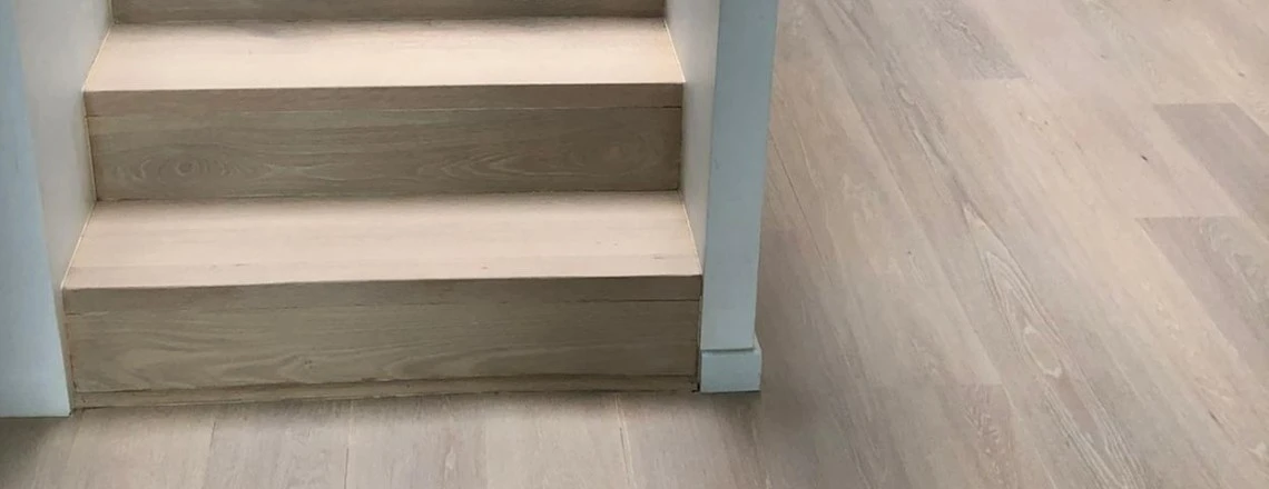 Eiken parket met witte 2 componenten olie 4