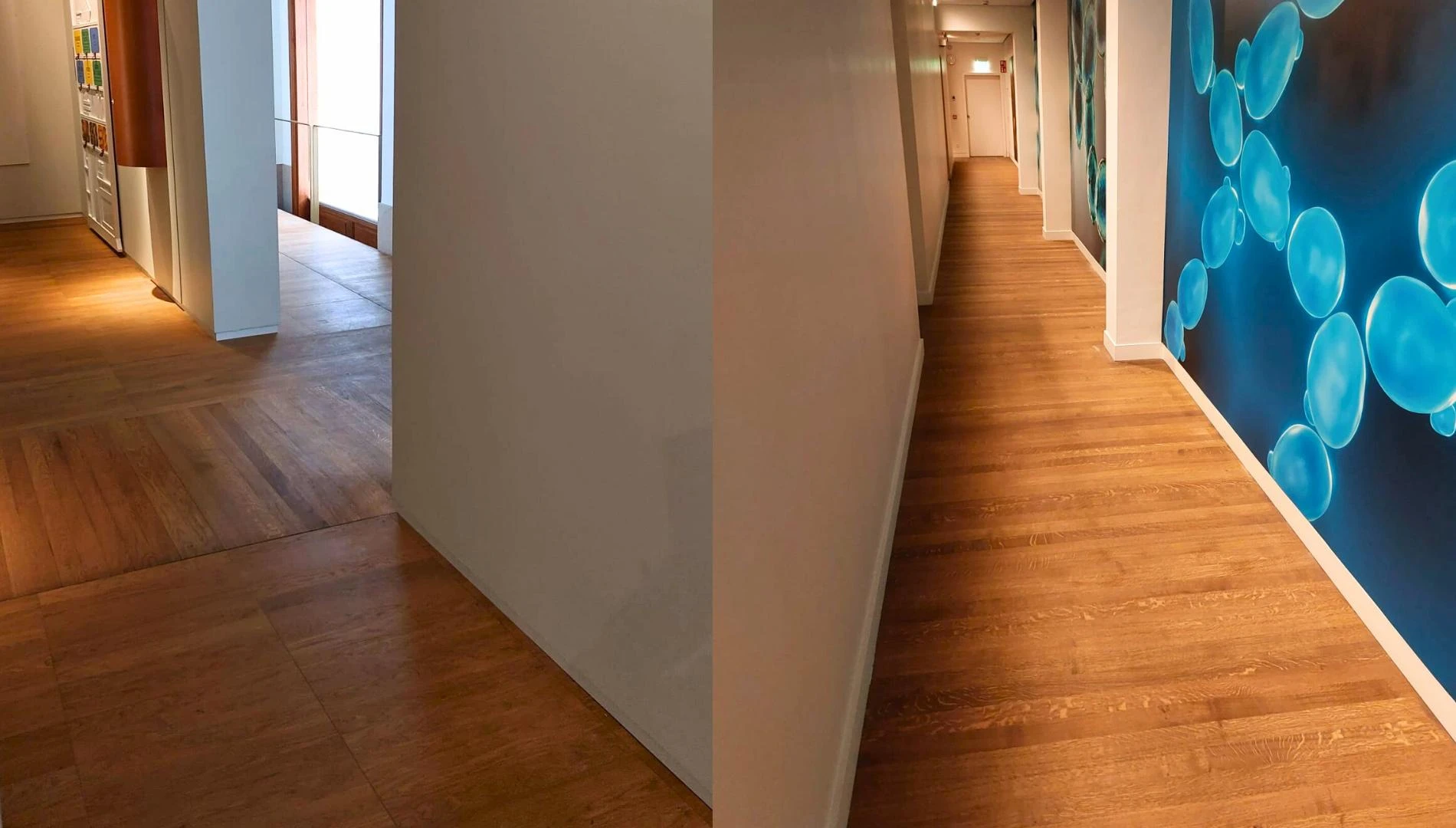 Massief Eiken Strokenparket in de Beurs van Brussel-6