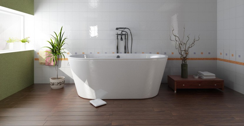 Laminaat in de badkamer